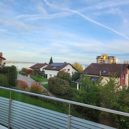 Ferienwohnung Am Bodensee Mit Seesicht Und Wellness Rorschacherberg Exterior foto