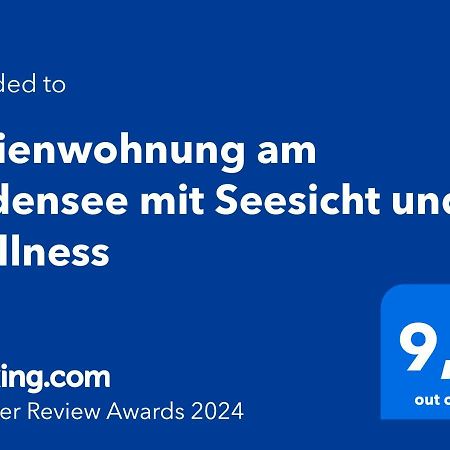 Ferienwohnung Am Bodensee Mit Seesicht Und Wellness Rorschacherberg Exterior foto