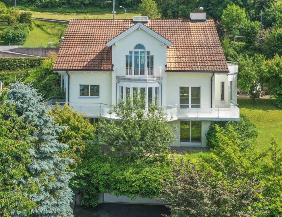 Ferienwohnung Am Bodensee Mit Seesicht Und Wellness Rorschacherberg Exterior foto