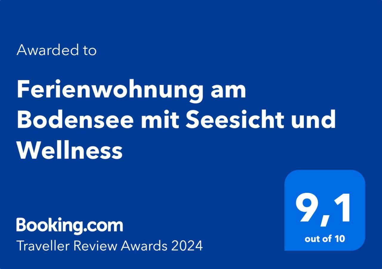 Ferienwohnung Am Bodensee Mit Seesicht Und Wellness Rorschacherberg Exterior foto
